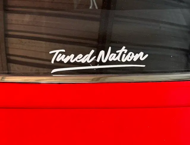 Tuned Nation Sticker (Small)